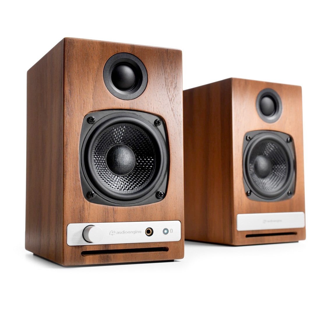 Audioengine: HD3 Powered Bluetooth Speakers - Walnut