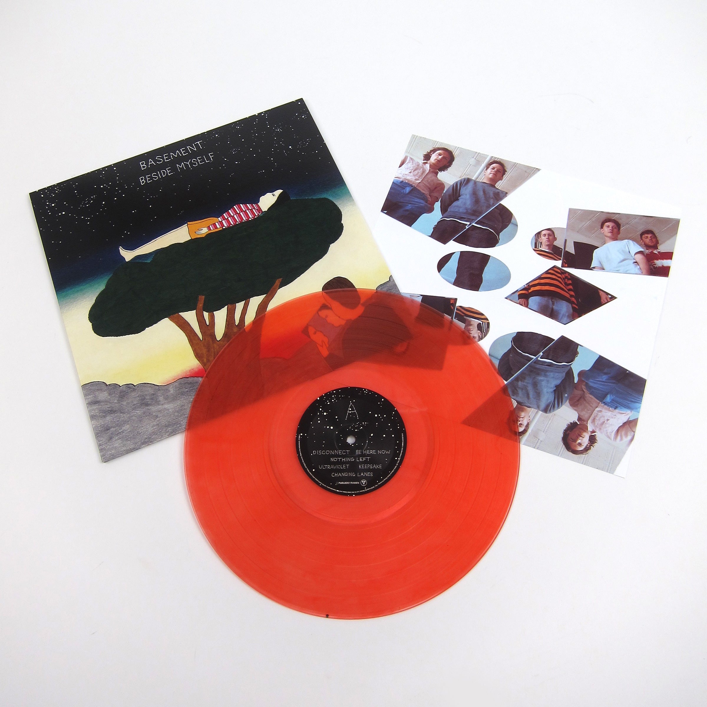 Basement: Beside Myself (Transparent Red Vinyl) Vinyl LP — TurntableLab.com