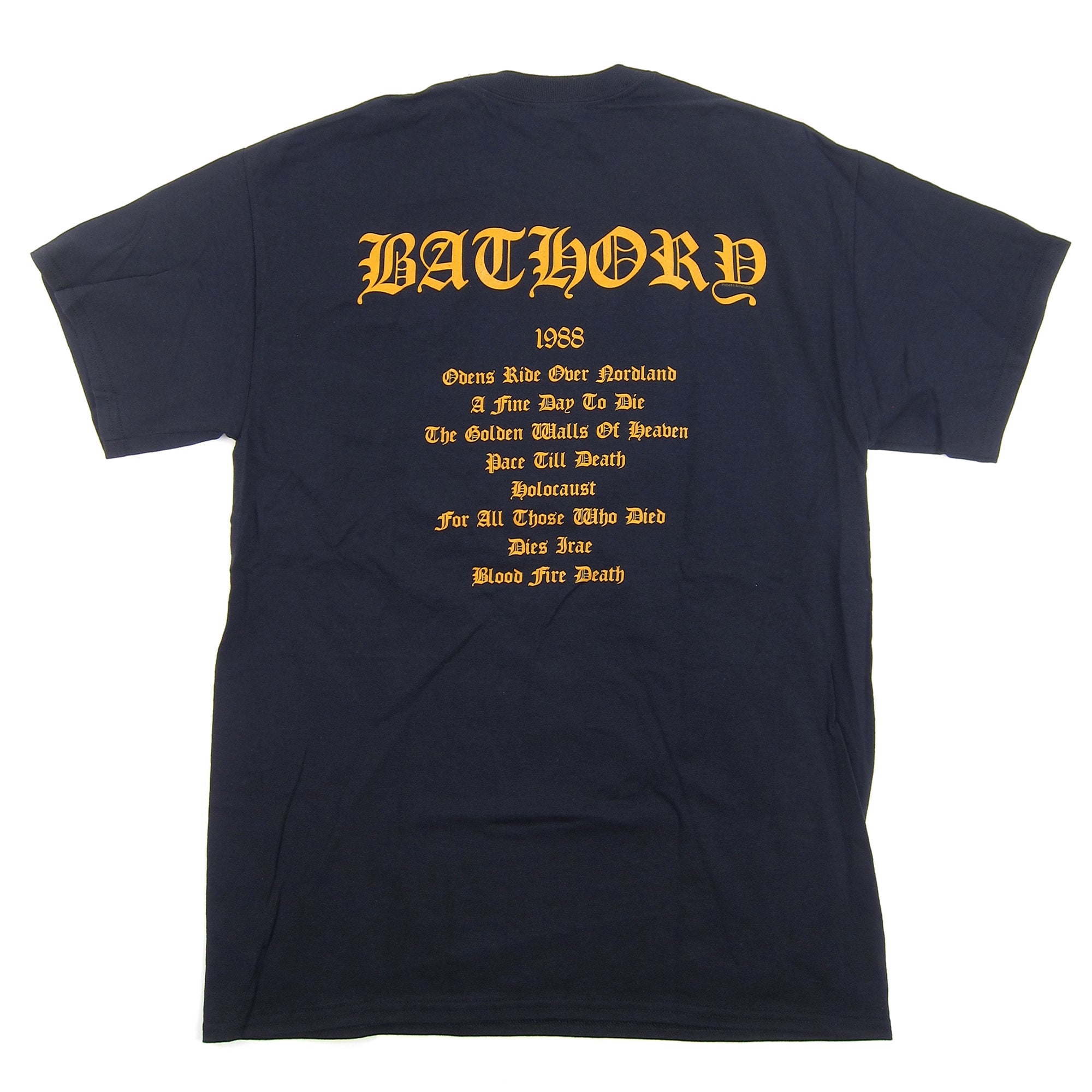 Bathory: Blood Fire Death Shirt - Black — TurntableLab.com