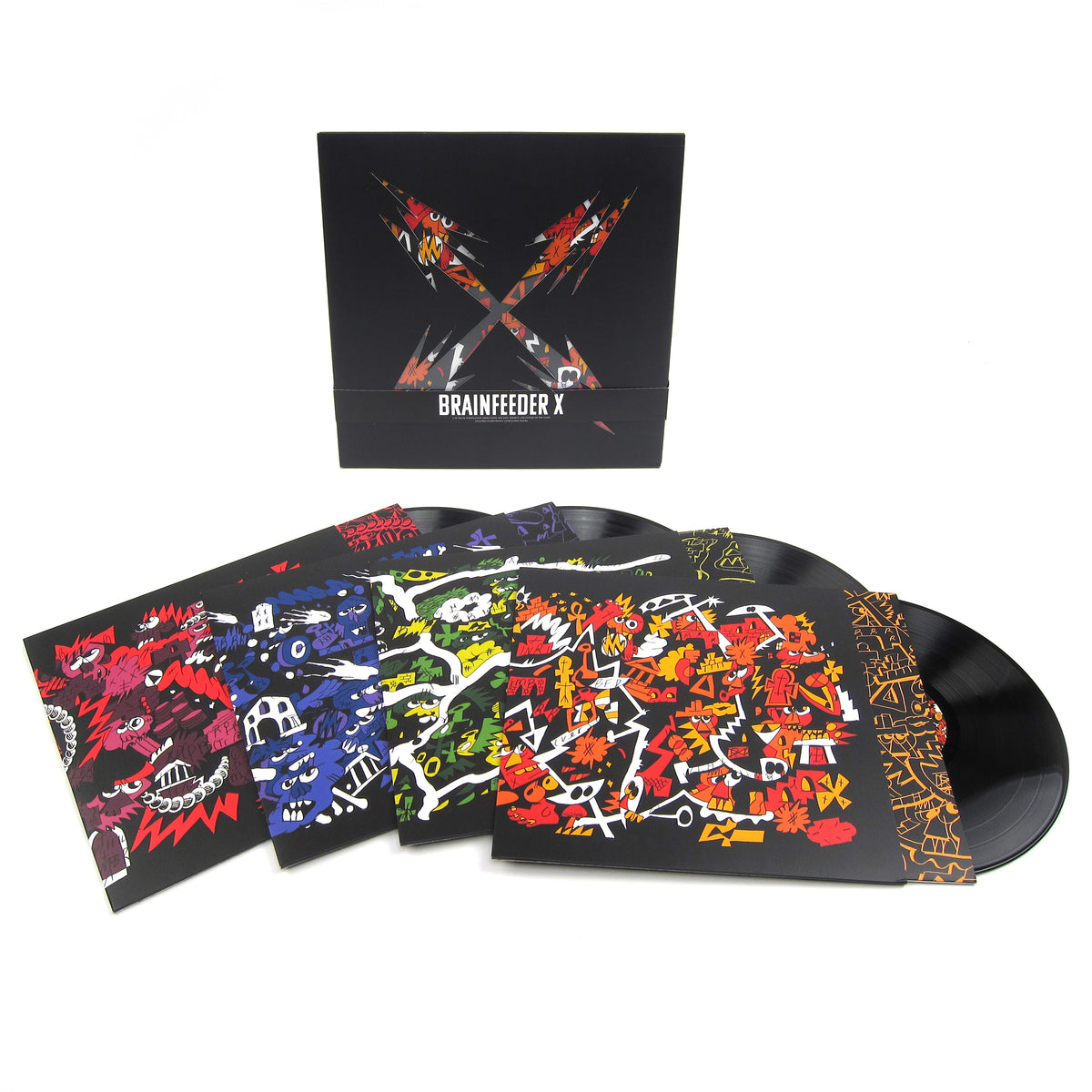 Brainfeeder: Brainfeeder X Vinyl 4LP Boxset