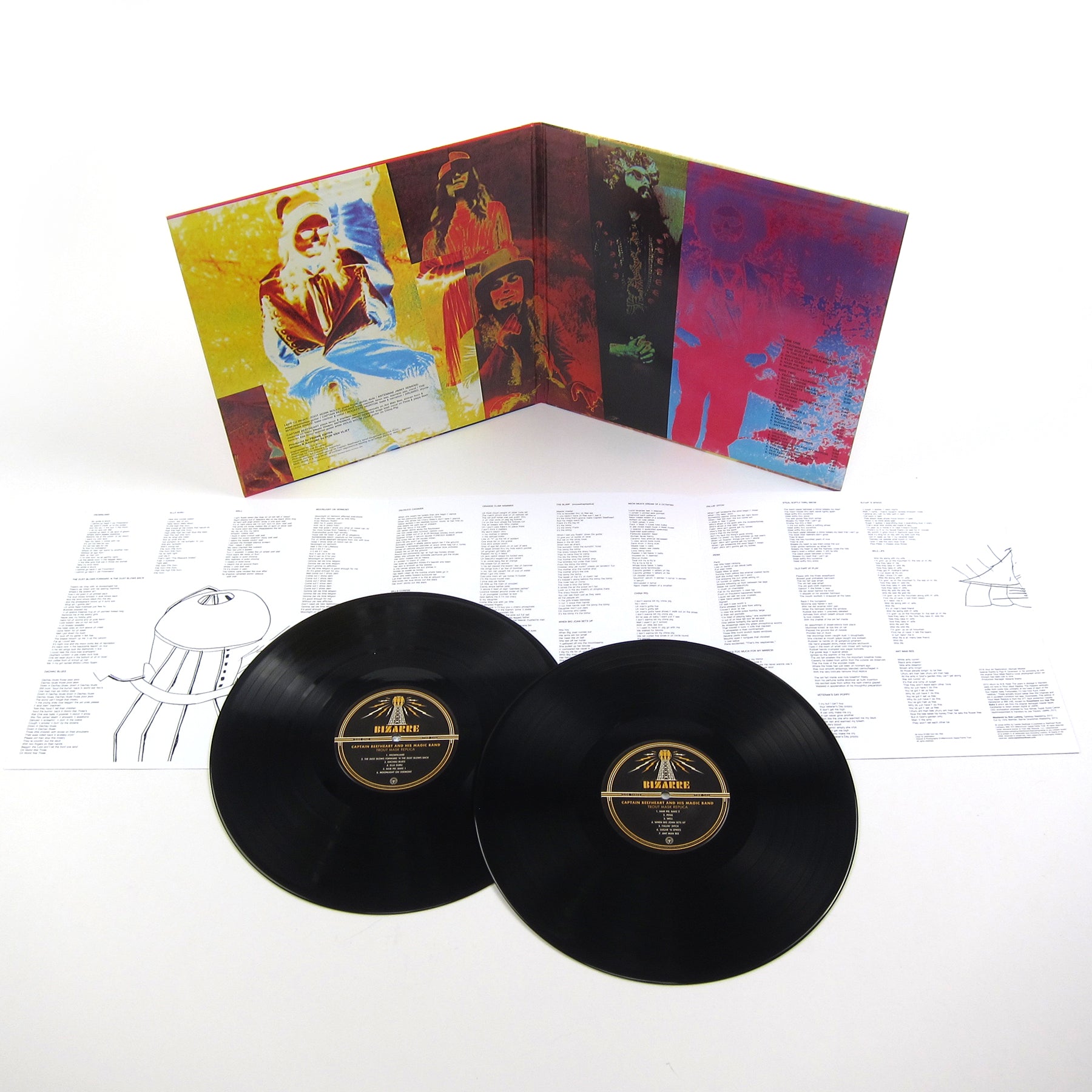 Captain Beefheart And His Magic Band: Trout Mask Replica (180g) Vinyl ...