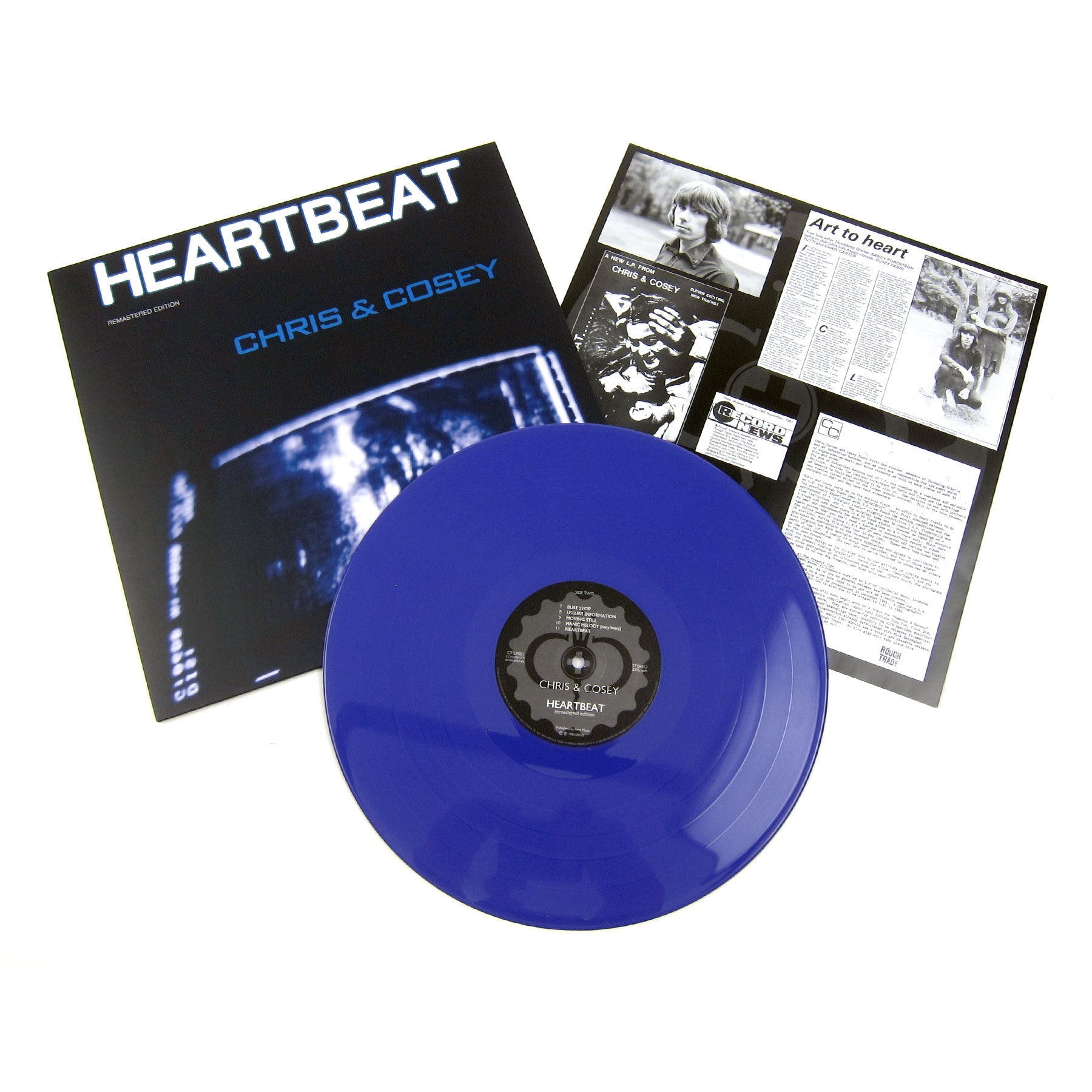 Chris & Cosey: Heartbeat (colored Vinyl) Vinyl Lp — Turntablelab.com