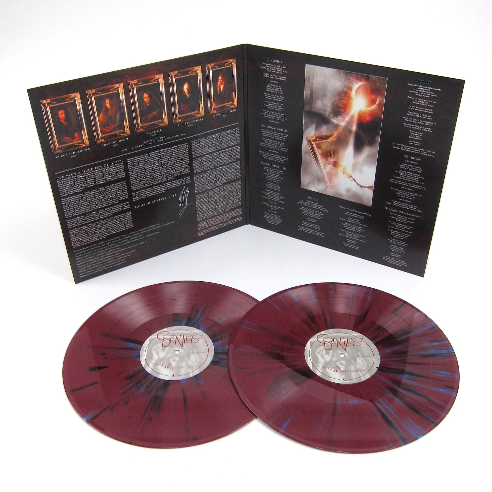 Control Denied: The Fragile Art of Existence (Oxblood Vinyl) Vinyl LP ...