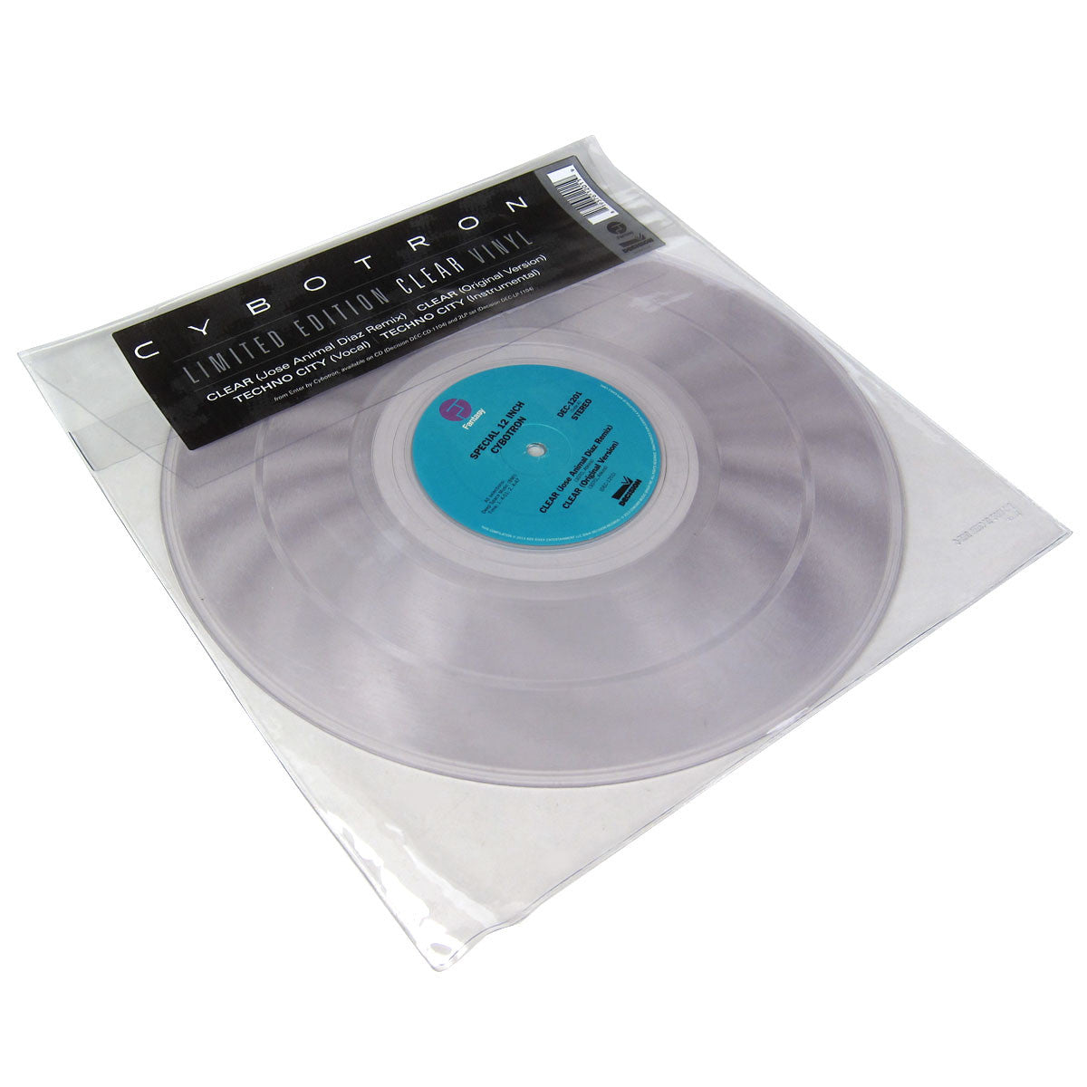 Cybotron: Clear / Techno City (Clear Vinyl) 12