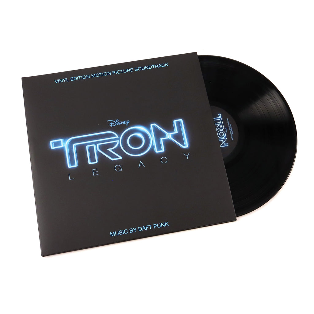 Daft Punk Tron Legacy Vinyl Soundtrack Record Exclusive Blue Clear 2 LP:  CDs & Vinyl 