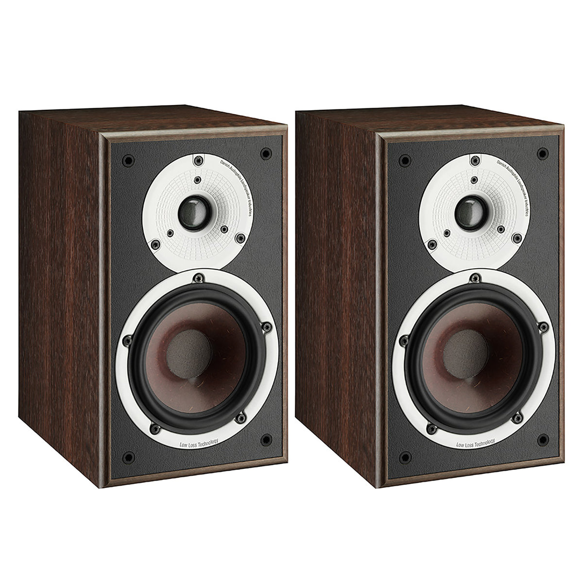  DALI - Spektor 2 Bookshelf Speakers (Dark Walnut) : Electronics