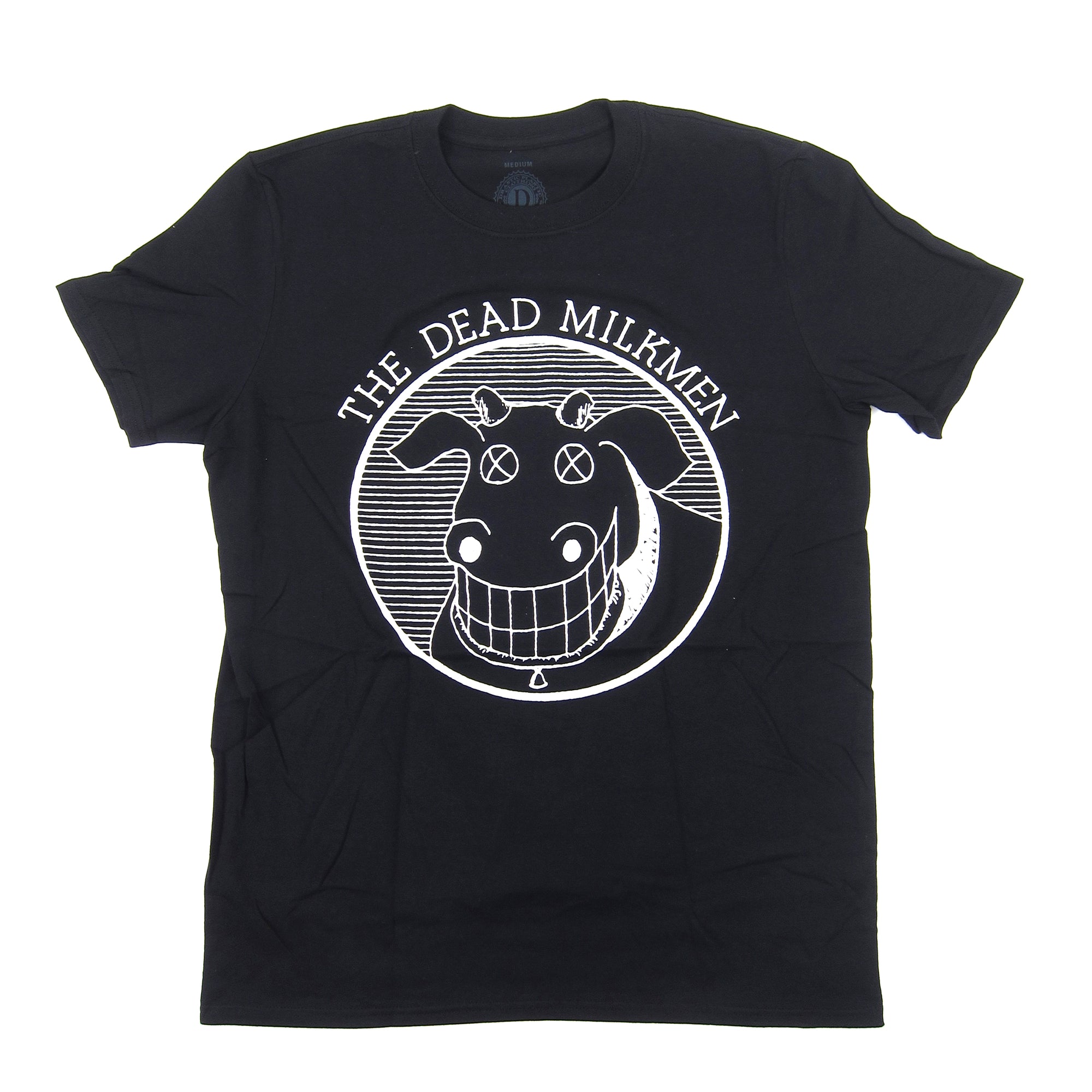 The Dead Milkmen: Cow Logo Shirt - Black — TurntableLab.com