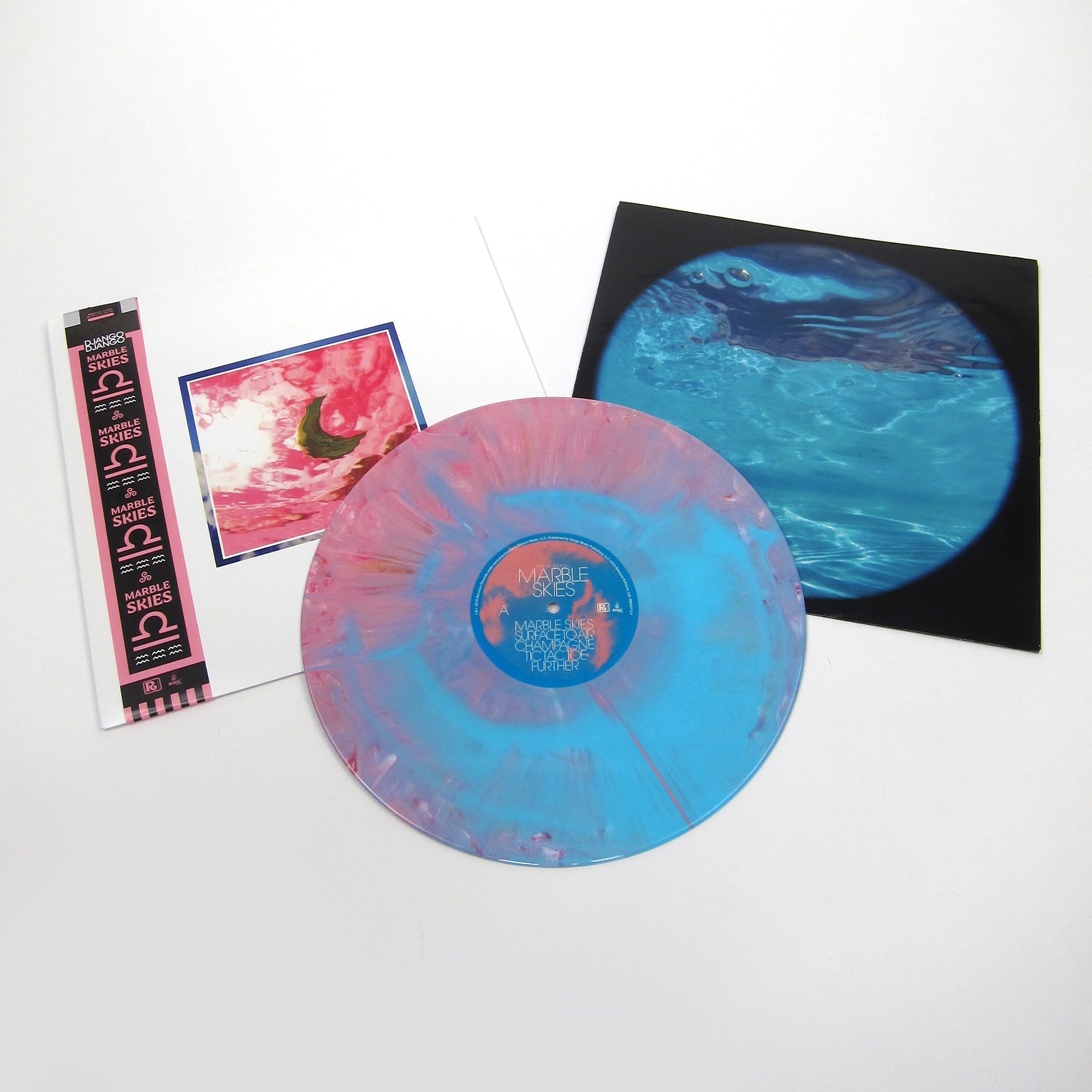 Django Django: Marble Skies (Indie Exclusive Pink & Blue Marble Vinyl ...