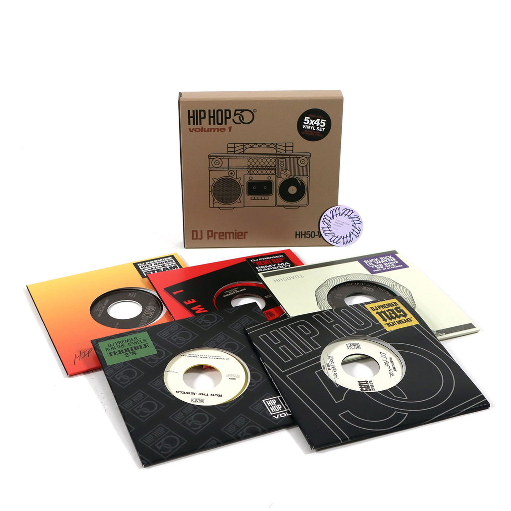 DJ Premier: Hip Hop 50 Vol.1 (Colored Vinyl) Vinyl 5x7