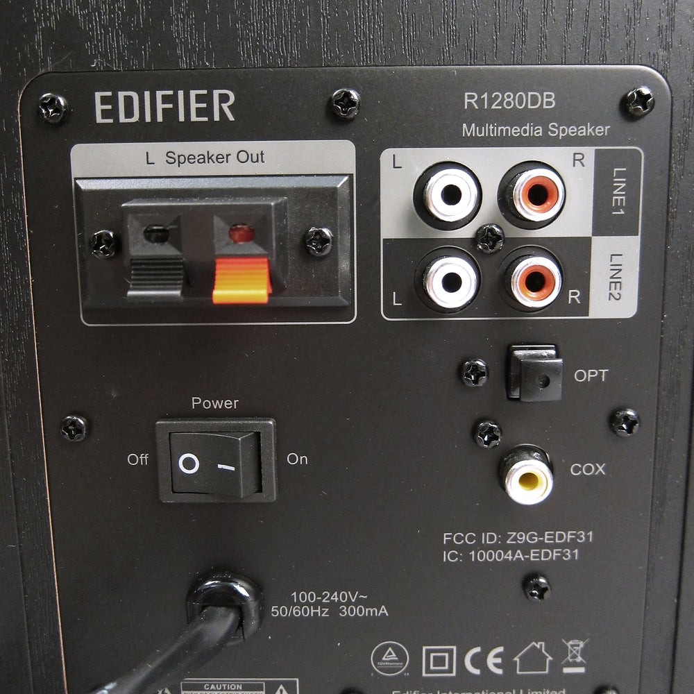 Edifier: R1280DB Powered Speakers w/ Bluetooth - Black —