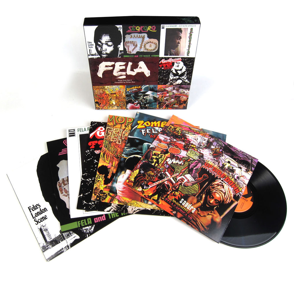 Fela Kuti: Vinyl Box Set #3 (Compiled By Brian Eno) Vinyl 7LP