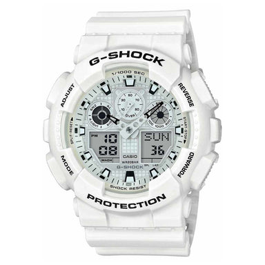 G-Shock: GA110MW-7A Analog Digital Watch - Marine White