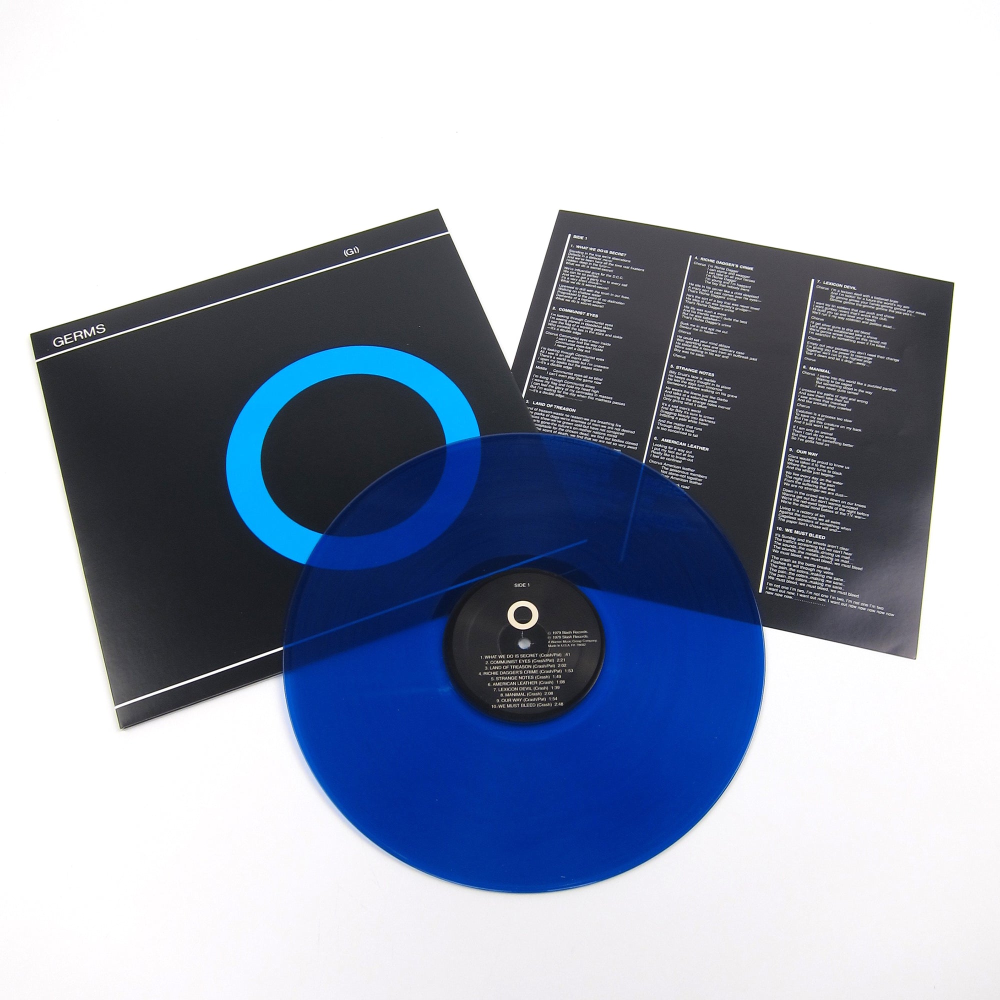 The Germs: GI (RSC Indie Exclusive Blue Vinyl) Vinyl LP — TurntableLab.com