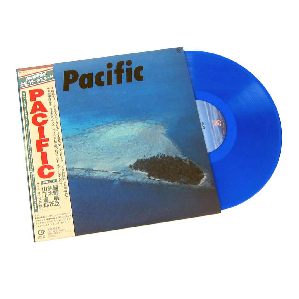 Haruomi Hosono, Shigeru Suzuki, Tatsuro Yamashita: Pacific (Japan Import,  Blue Colored Vinyl) Vinyl LP