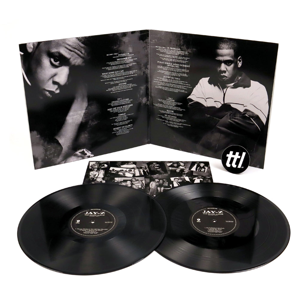 Jay-Z: The Black Album Vinyl 2LP — TurntableLab.com