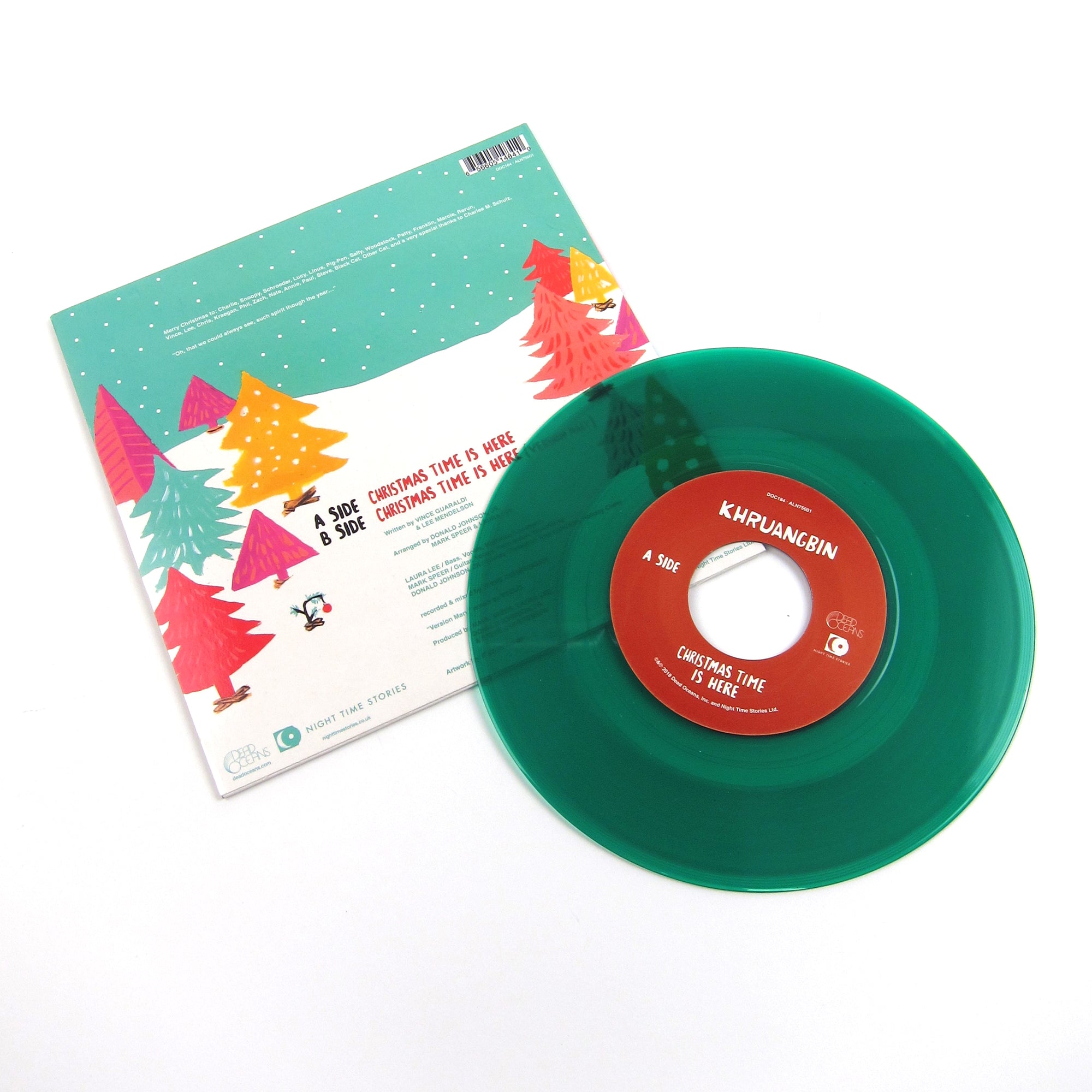 Khruangbin: Christmas Time Is Here (Colored Vinyl) Vinyl 7 ...