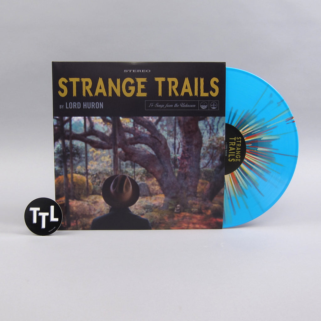 Sealed Lord Huron Strange Trails Yellow hot and Black Splatter Vinyl