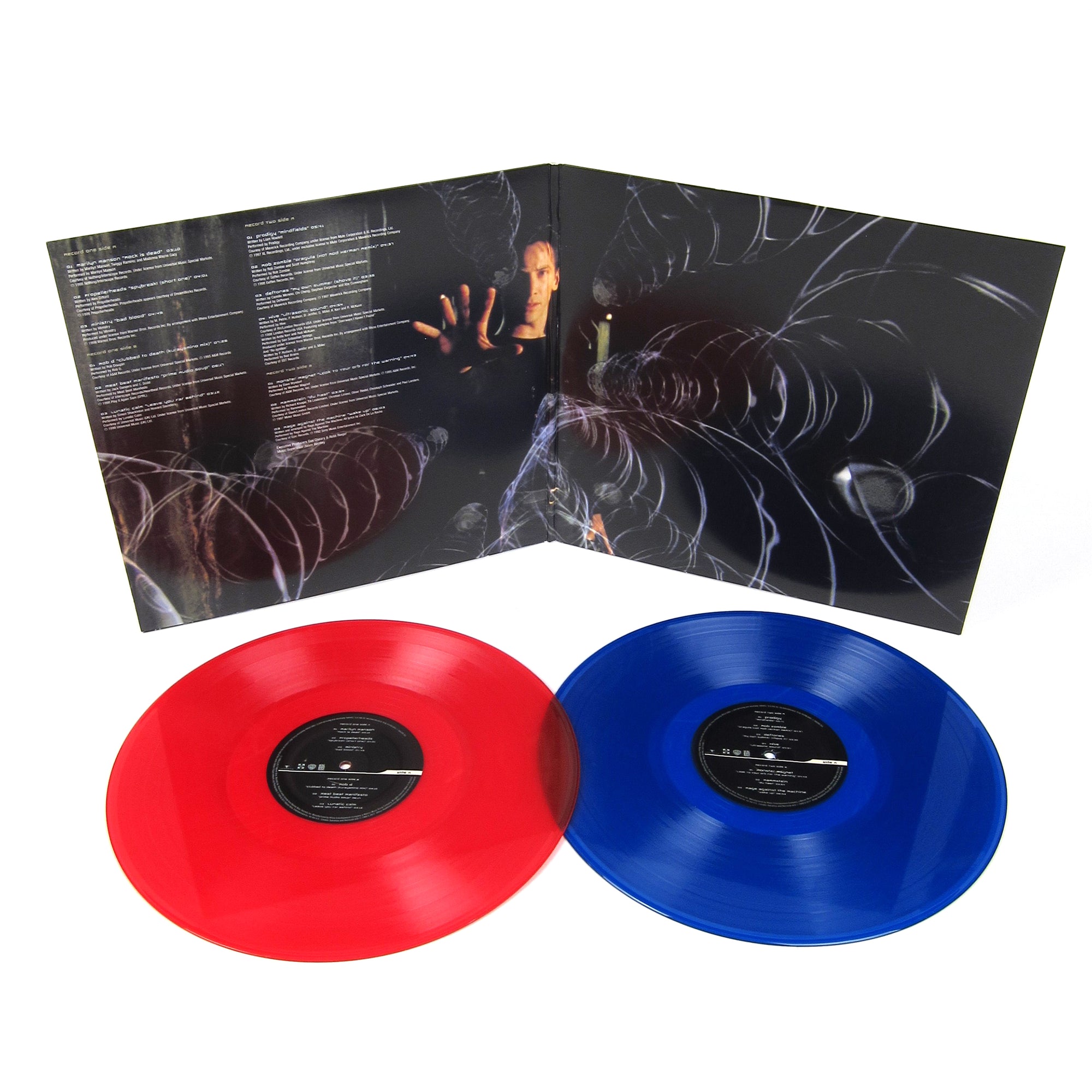 The Matrix: Music From The Motion Picture (Red & Blue Pill Colored Vin ...