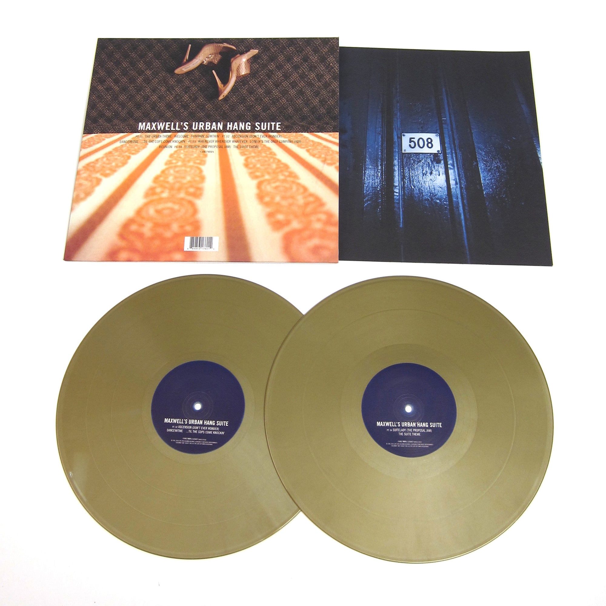 Maxwell Maxwell's Urban Hang Suite (Metallic Gold Vinyl) Vinyl 2LP