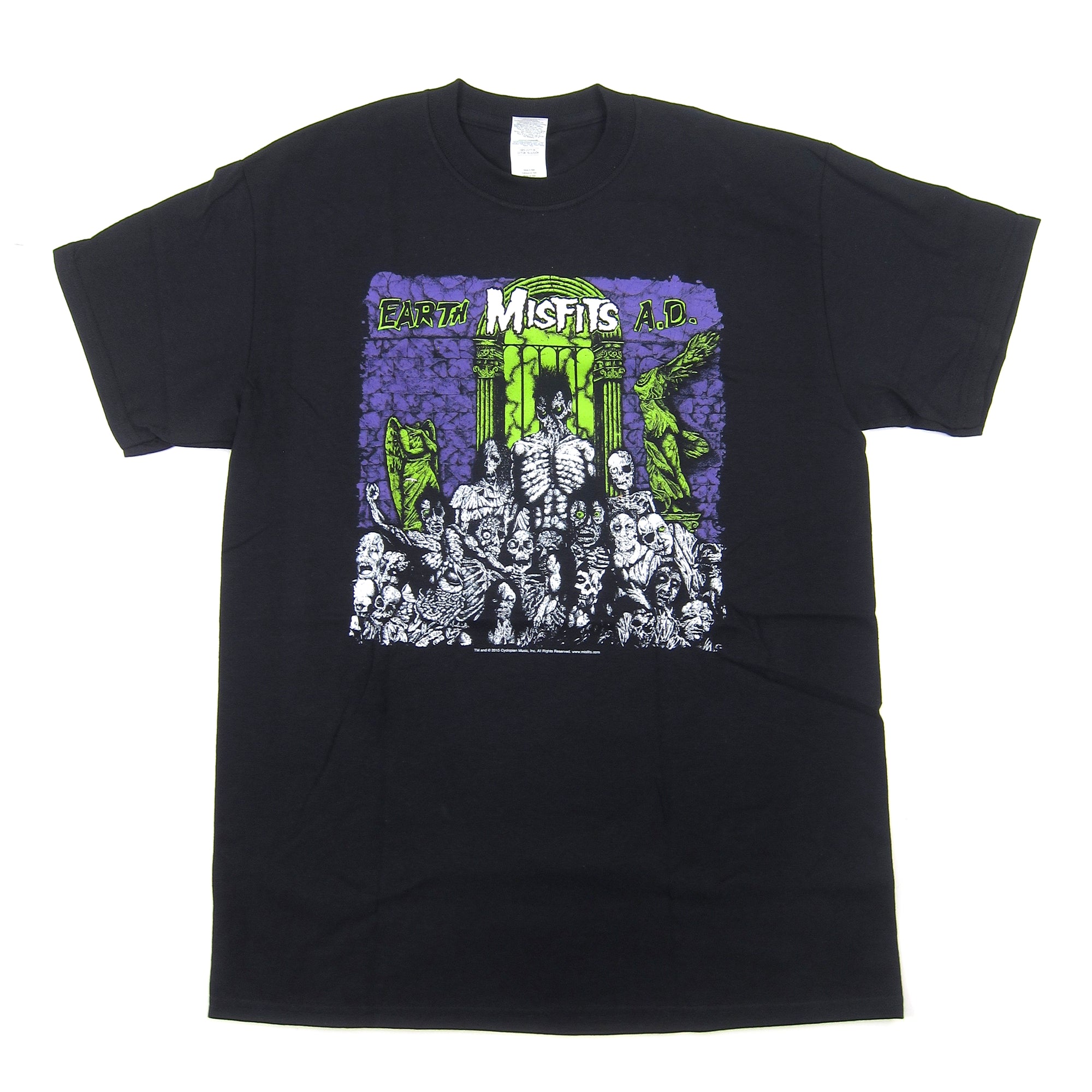 Misfits: Earth A.D. Shirt - Black — TurntableLab.com