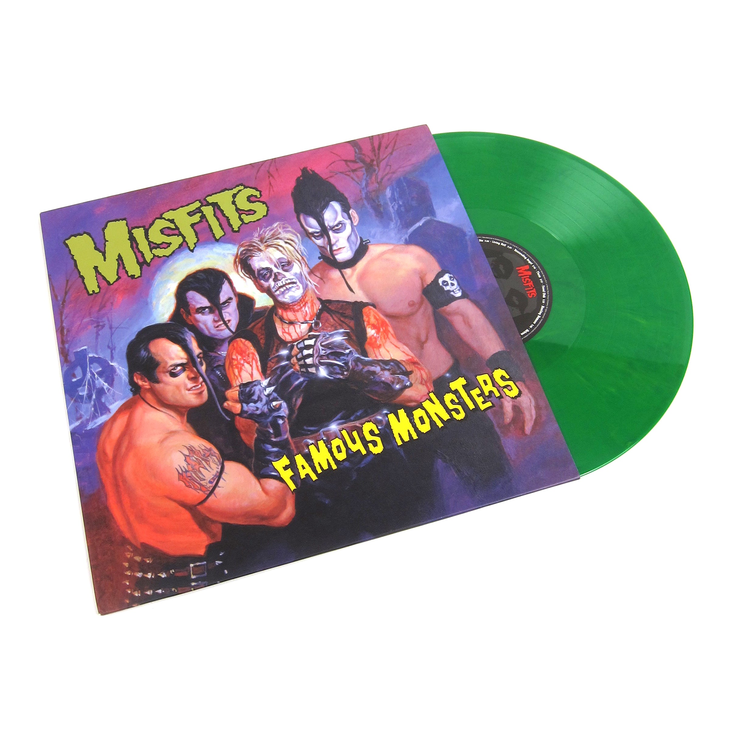 Misfits: Famous Monsters (Music On Vinyl 180g, Green Marbled Vinyl ...