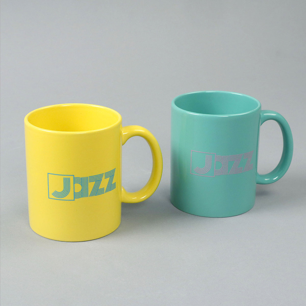 Personalized DJ Mixer Mug. Coffee Mug With Yellow Club Mixer