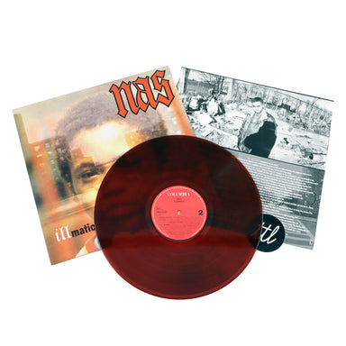 Nas: Illmatic (Red Smoke Colored Vinyl, Import) Vinyl LP