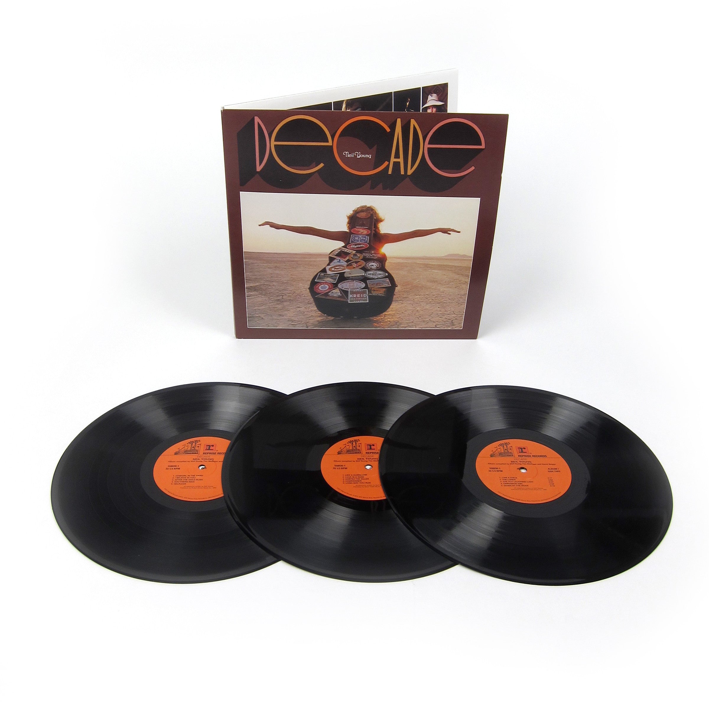 Neil Young: Decade Vinyl 3LP — TurntableLab.com