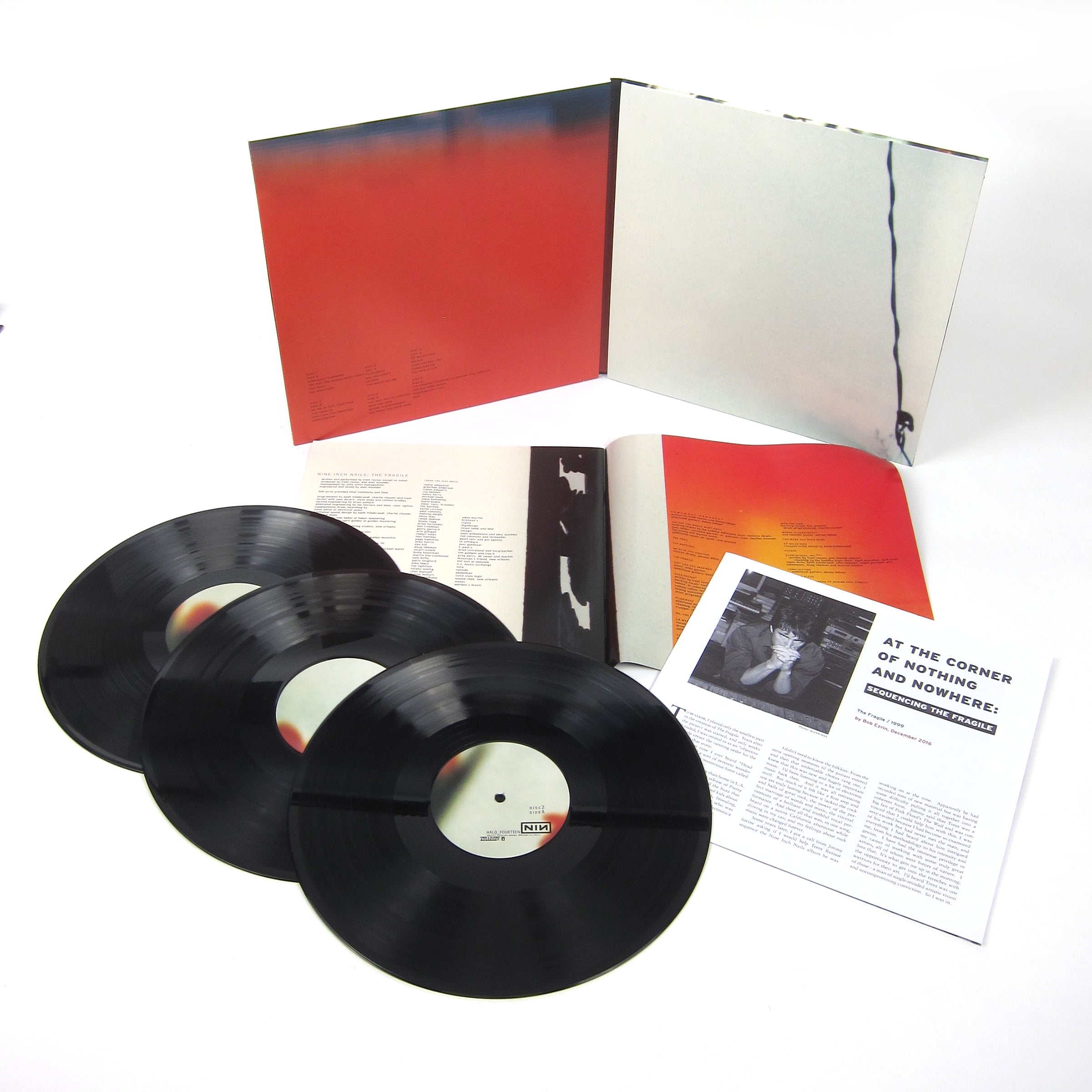 Nine Inch Nails: The Fragile (180g) Vinyl 3LP — TurntableLab.com