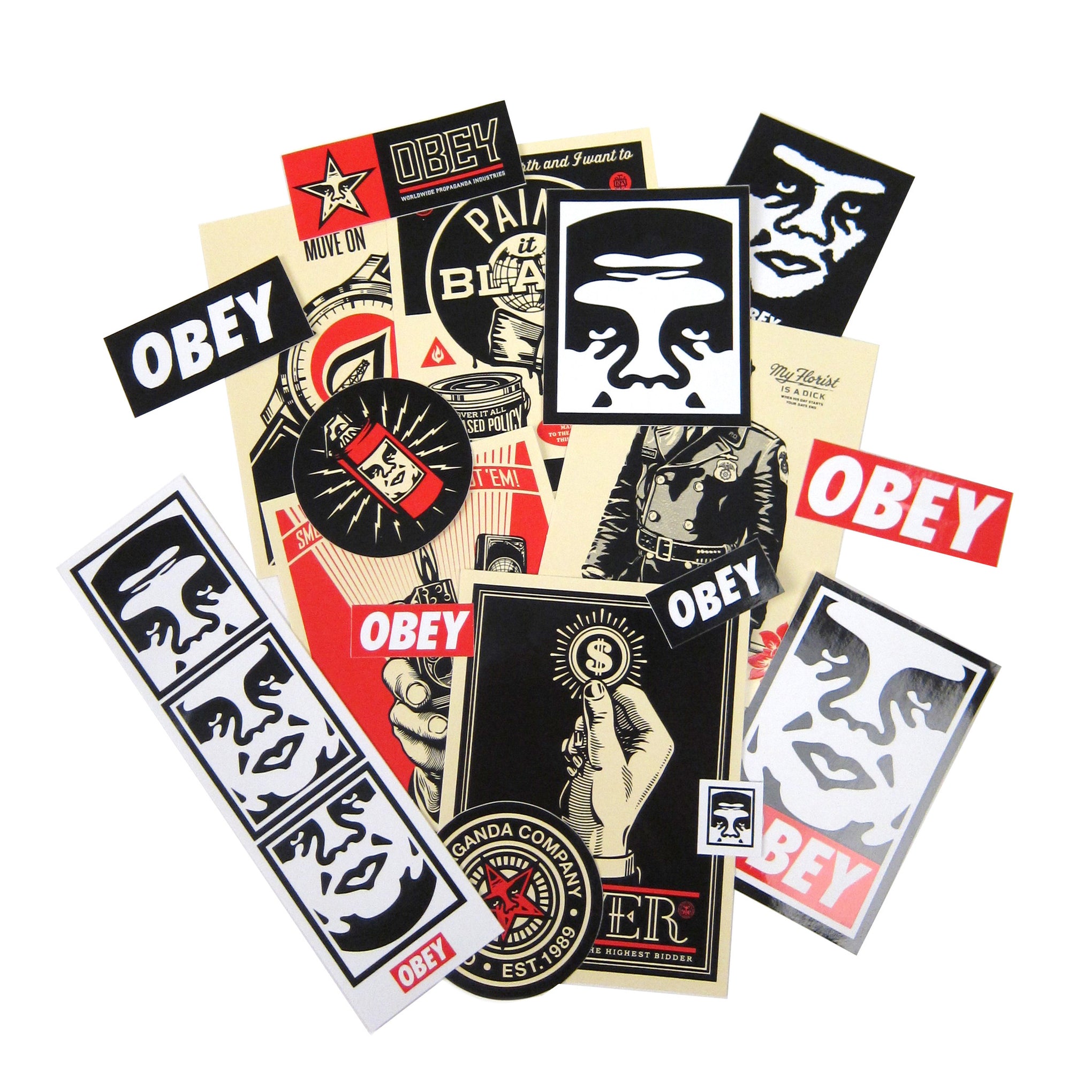 Obey: Obey Sticker Pack — TurntableLab.com