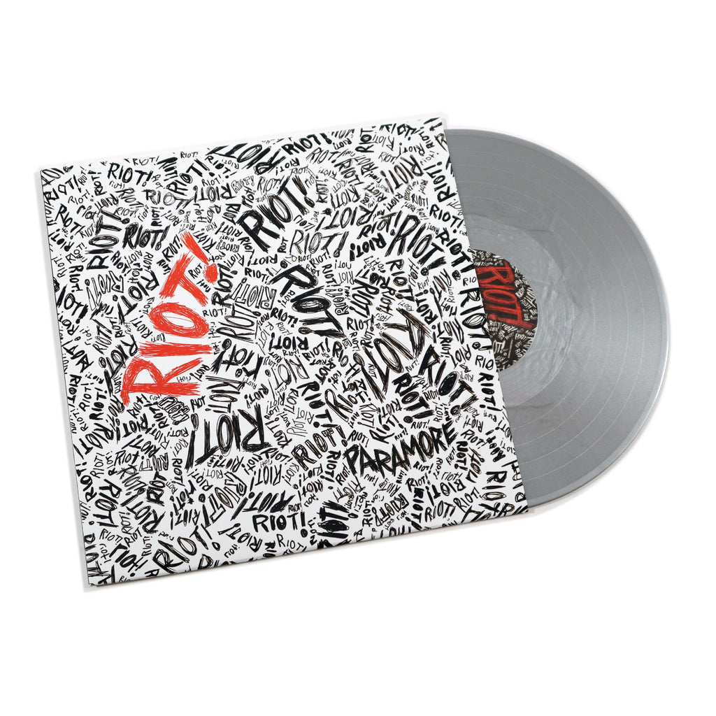 Paramore - Riot LP - Silver COLORED Vinyl Album - SEALED NEW IMPORT RECORD
