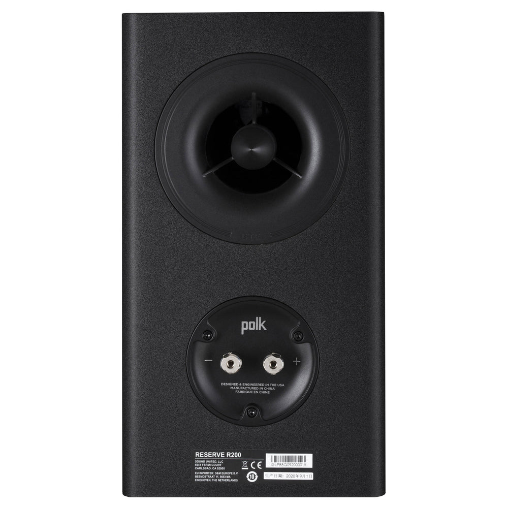 Polk Audio: R200 Reserve Large Bookshelf Speaker - Black