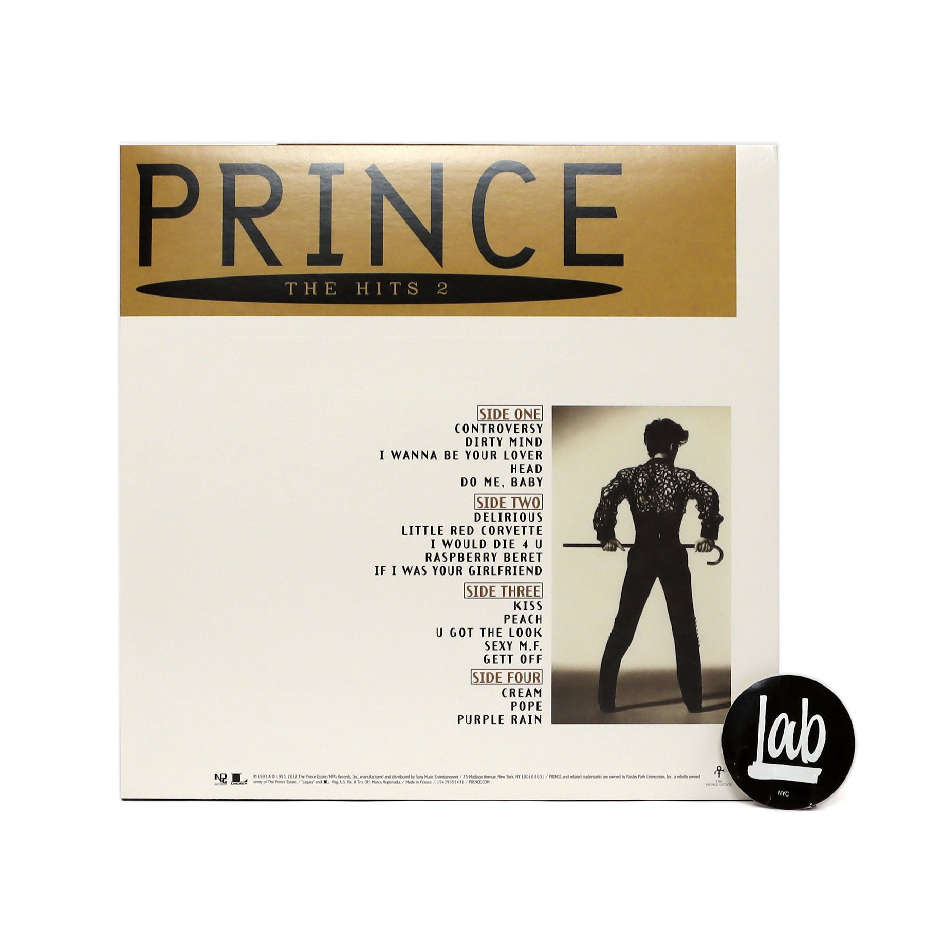 Prince: The Hits 2 Vinyl 2LP — TurntableLab.com