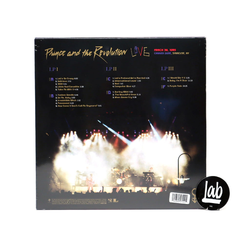 Prince And The Revolution: Live Vinyl 3LP