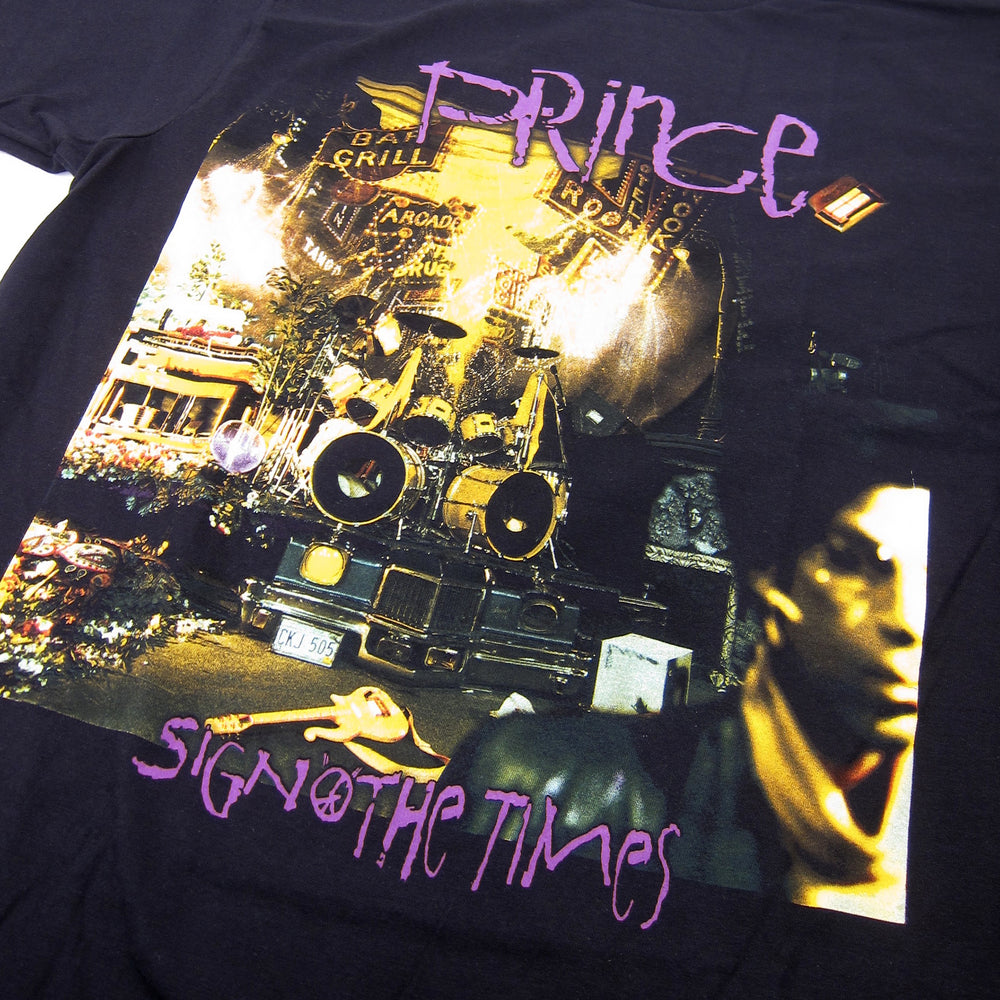 Prince: Sign O The Times Shirt - Black