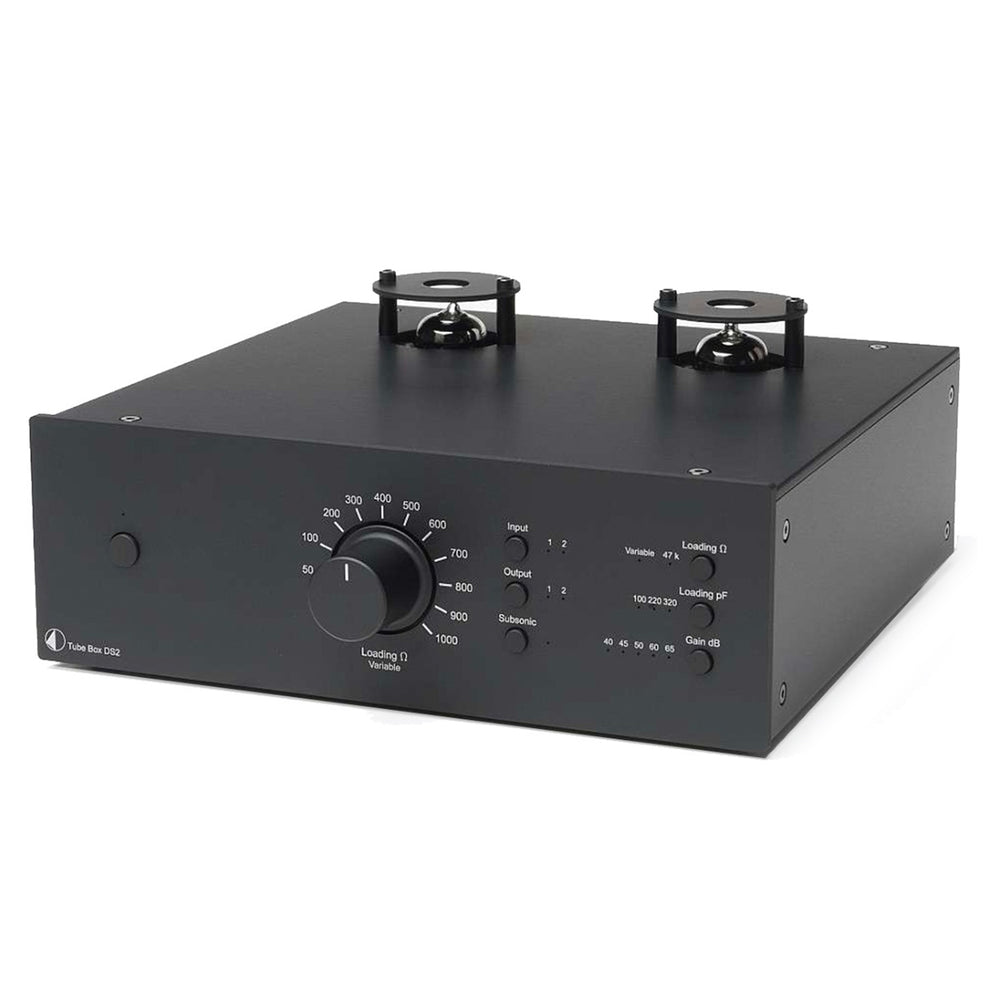 Pro-Ject: Tube Box DS2 Phono Preamp - Black -(Open Box Special)