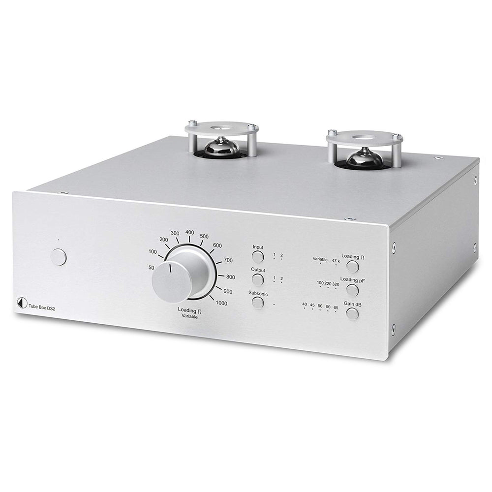 Pro-Ject: Tube Box DS2 Phono Preamp - Silver - (Open Box Special)