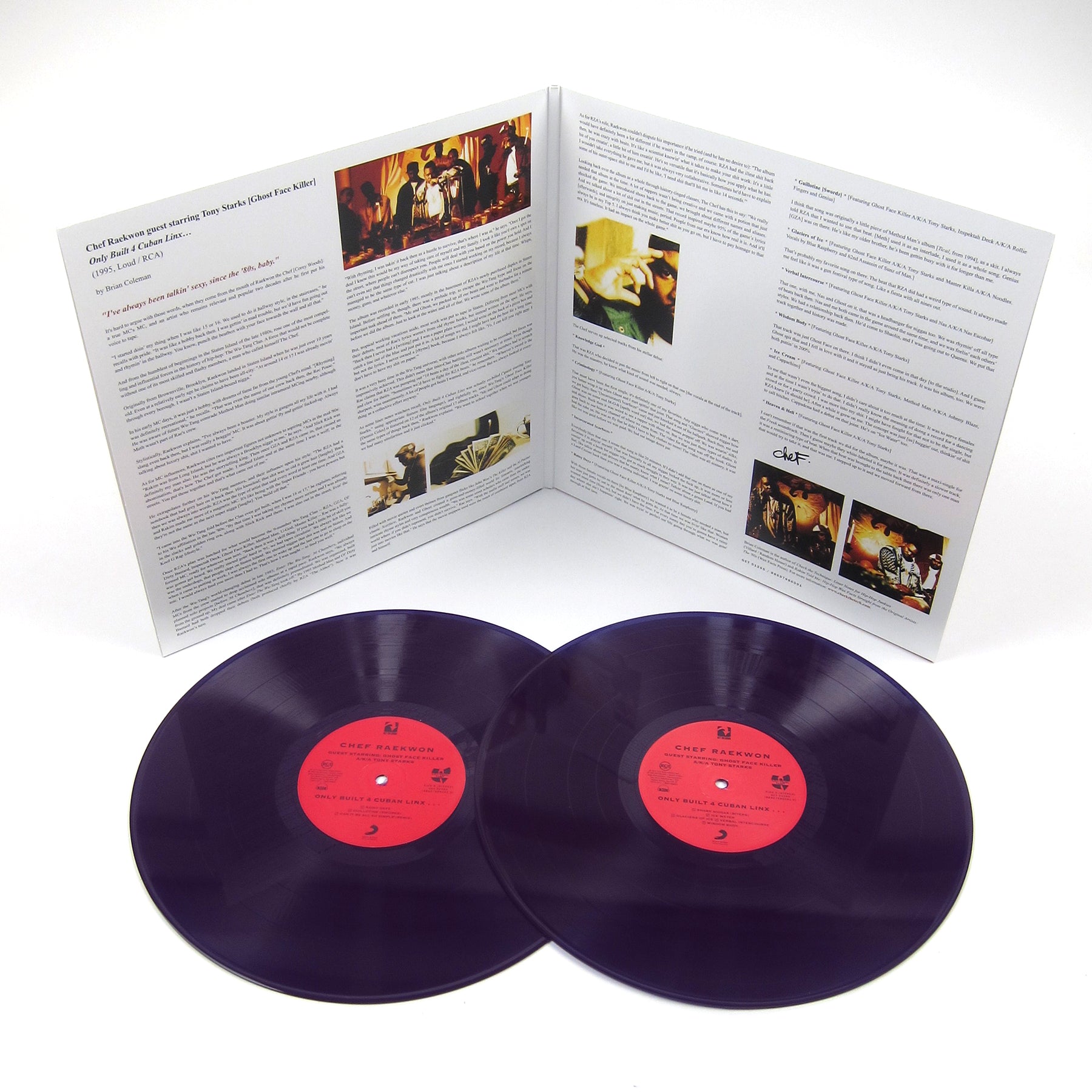 Raekwon: Only Built 4 Cuban Linx (Purple Colored Vinyl) Vinyl 2LP ...