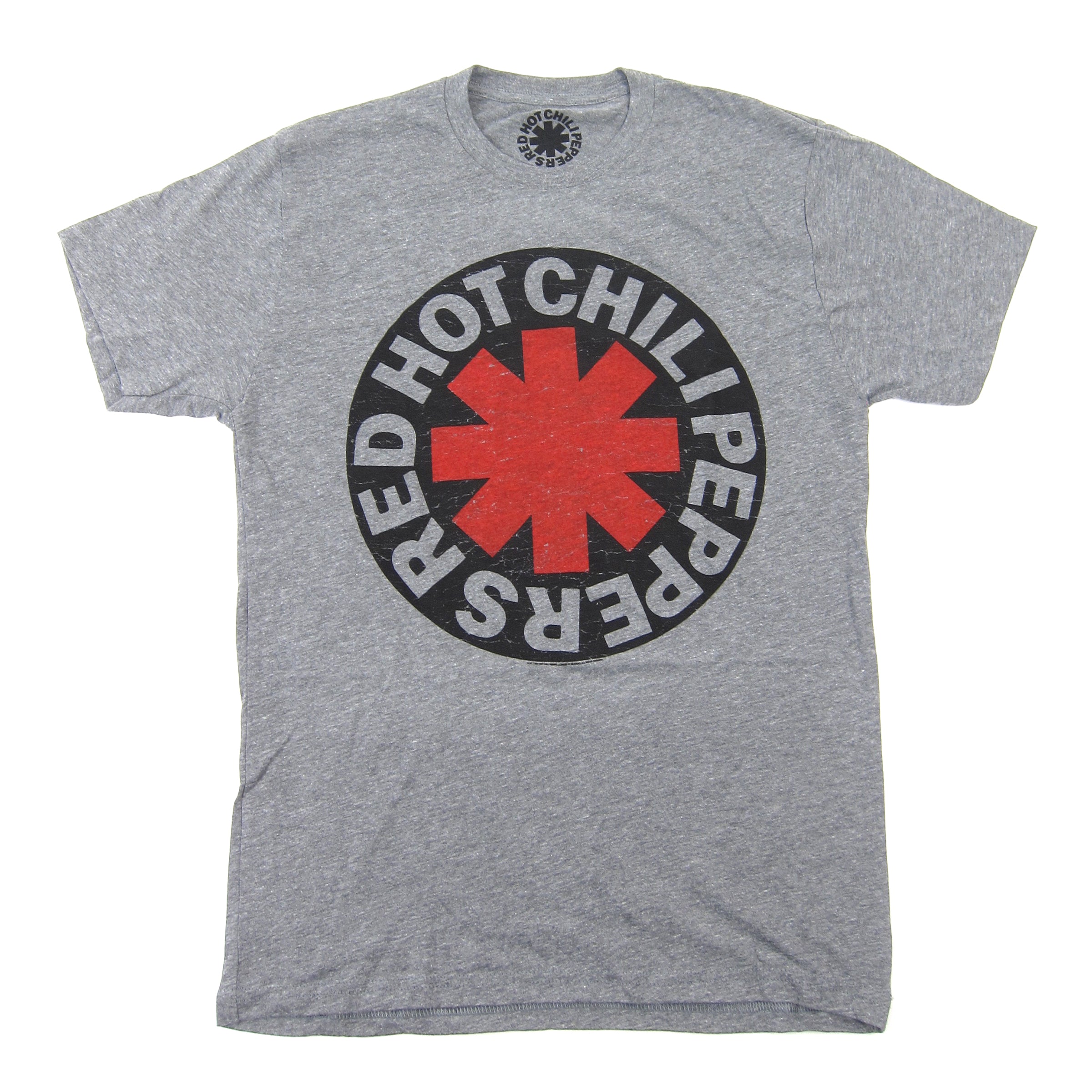 Red Hot Chili Peppers: Asterisk Shirt - Heather Grey — TurntableLab.com