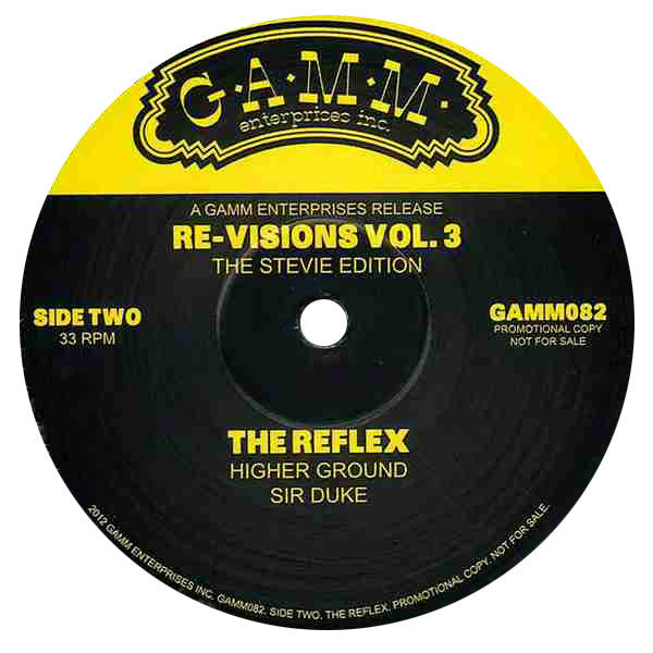 Reflex: Revisions Vol. 3 (Stevie Wonder) 12"