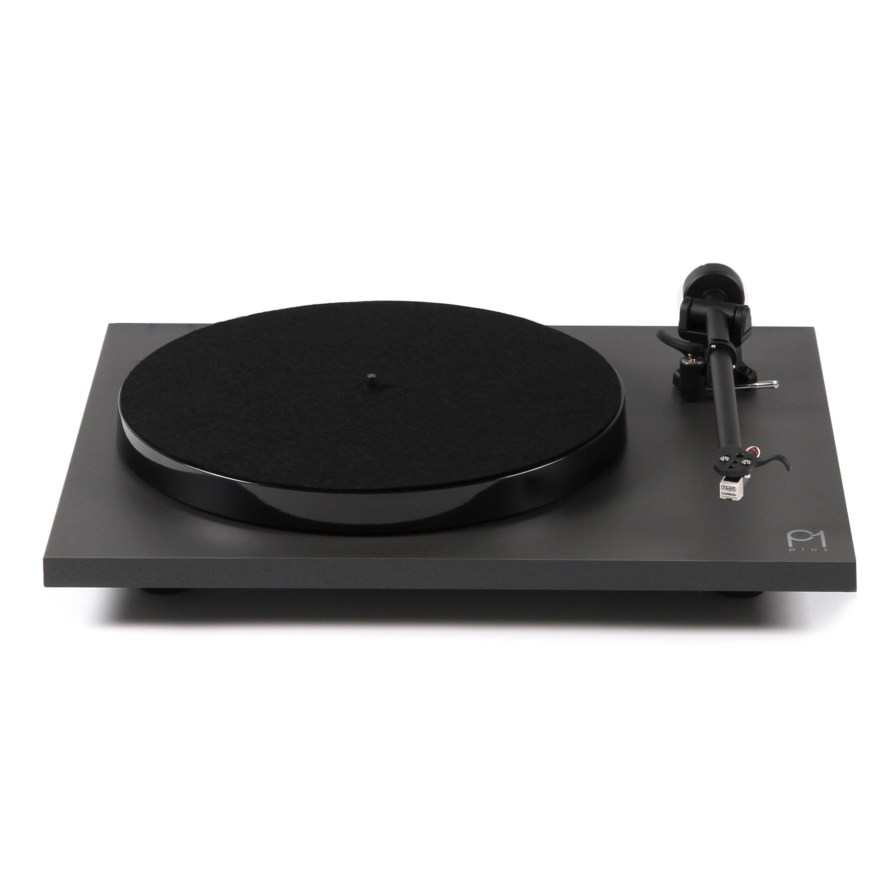 Rega: Planar 1 Plus Turntable W  Built-in Phono Preamp - Matte Black 