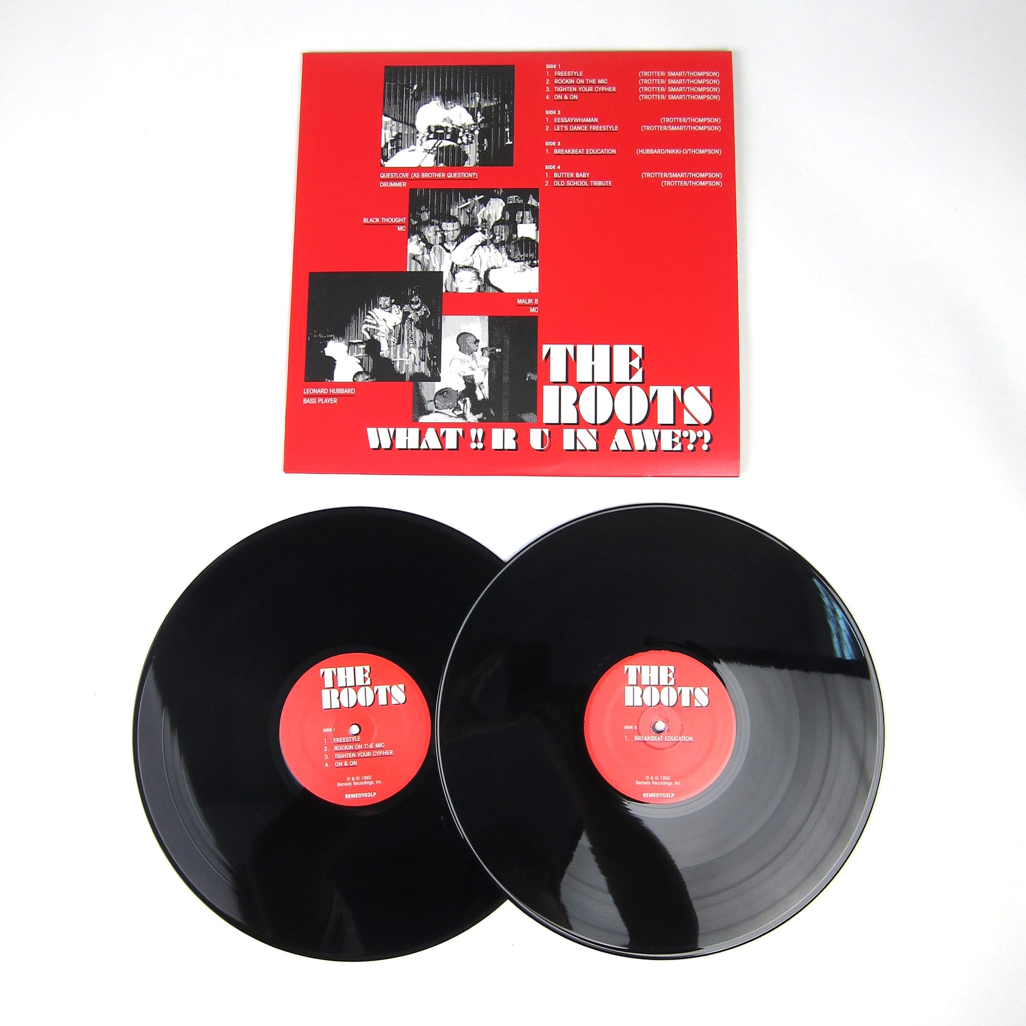 The Roots: What!! R U In Awe?? - Live 1992 Vinyl 2LP — TurntableLab.com