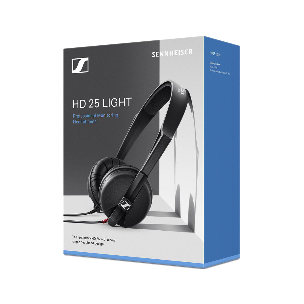  Sennheiser Professional HD 25 LIGHT On-Ear DJ Headphones,Black  : Musical Instruments