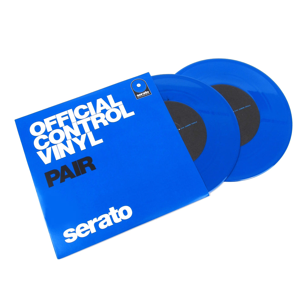 Serato 7 inch Control Vinyl Pair - Blue