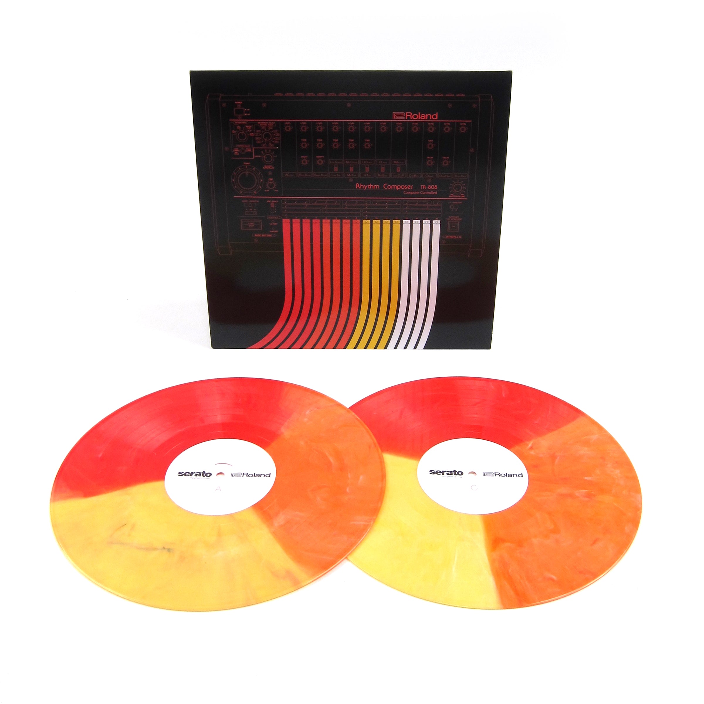 Roland: 808 (Serato Control Vinyl, Colored Vinyl) Vinyl 2LP ...