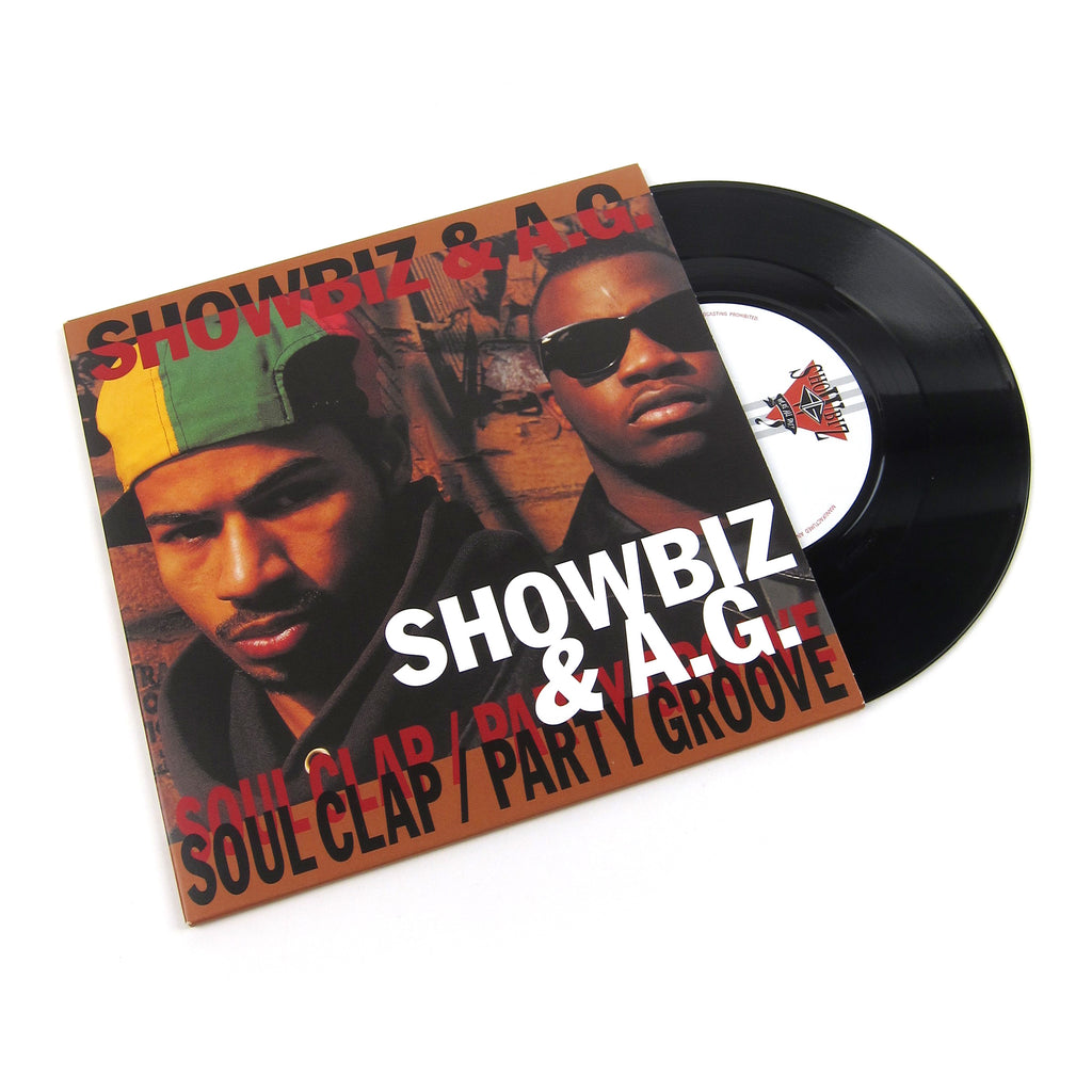 Showbiz u0026 A.G.: Soul Clap / Party Groove Vinyl 7 — TurntableLab.com
