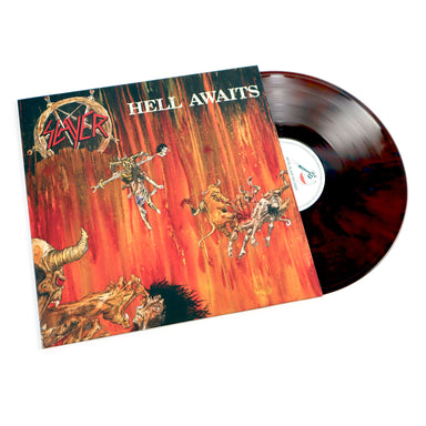  Slayer – Hell Awaits Framed Signature LP Record Display M4 :  Arte Coleccionable y Bellas Artes