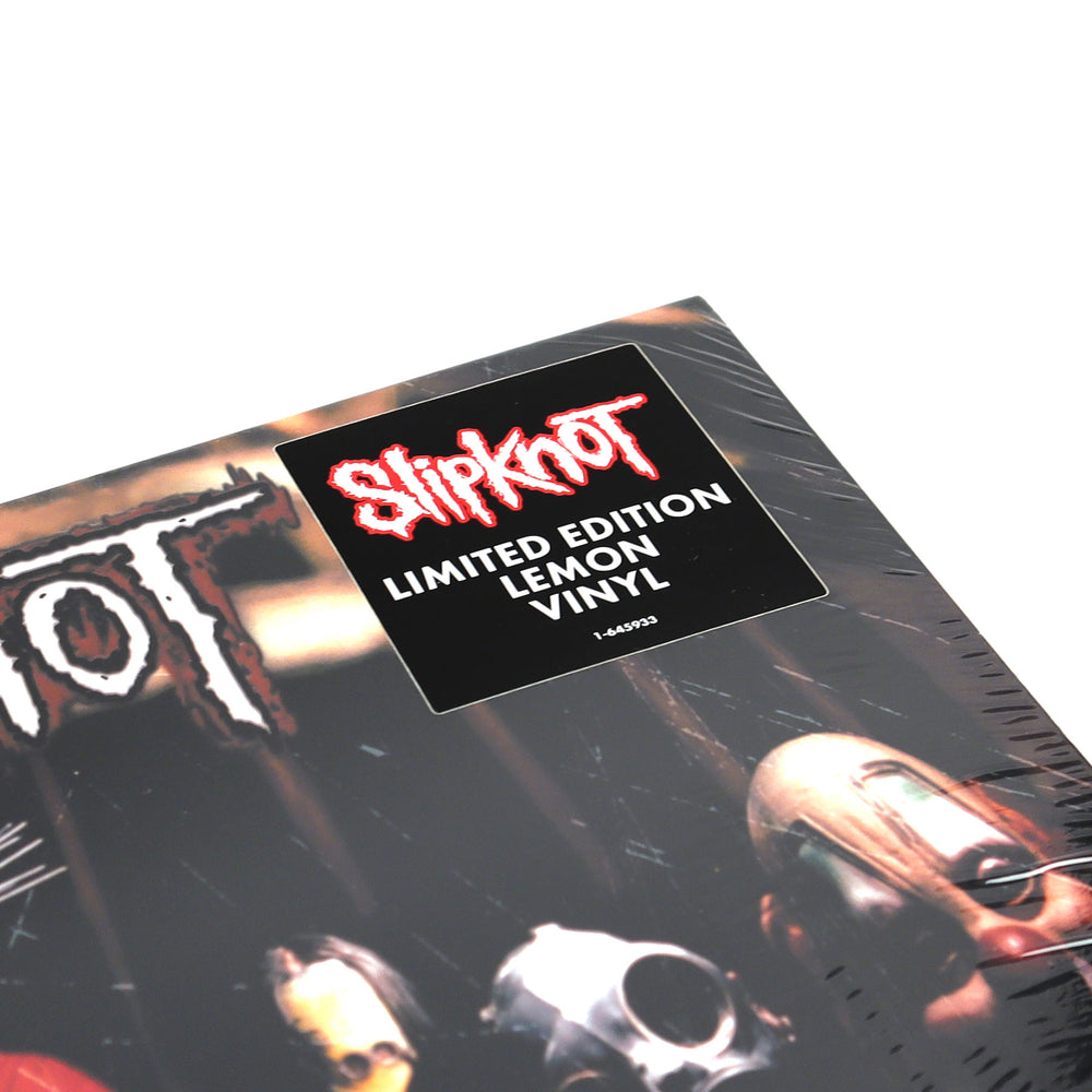 Slipknot: Slipknot (Lemon Colored Vinyl) Vinyl LP — TurntableLab.com
