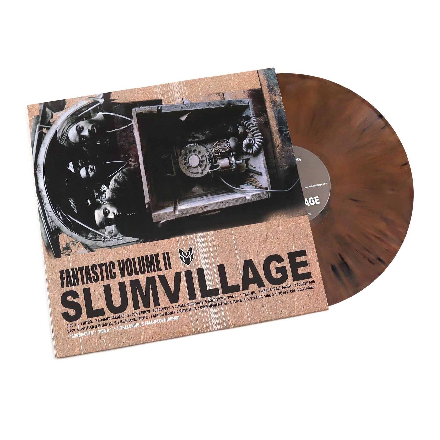 Slum Village: Fan-Tas-Tic Vol.2 (Colored Vinyl) Vinyl 2LP ...