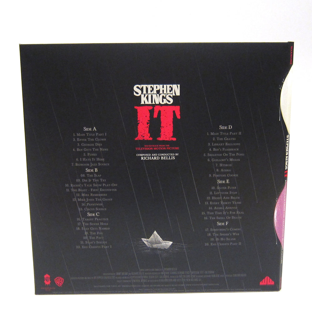 Richard Bellis: Stephen King's It Soundtrack (180g, Colored Vinyl) Vinyl 3LP